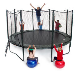 AlleyOop 14’ VariableBounce Trampoline with integrated Safety Enclosure