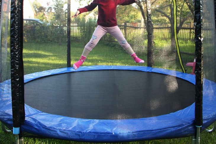 best garden trampoline for gymnastics