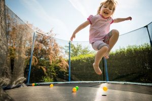 how to measure a trampoline size